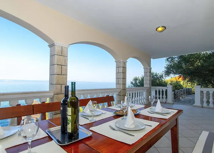 House Side Sunset- Four Bedroom House With Pool And Sea View * Prigradica